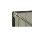 Mülltonnenbox dunkelgrau Metall für 2 Mülltonnen a' 240 l 100 x 172 x 131 cm