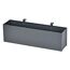 Blumenkasten 'Planum' Metall anthrazit 50 x 12 x 16 cm