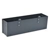 Blumenkasten 'Planum' Metall anthrazit 50 x 12 x 16 cm