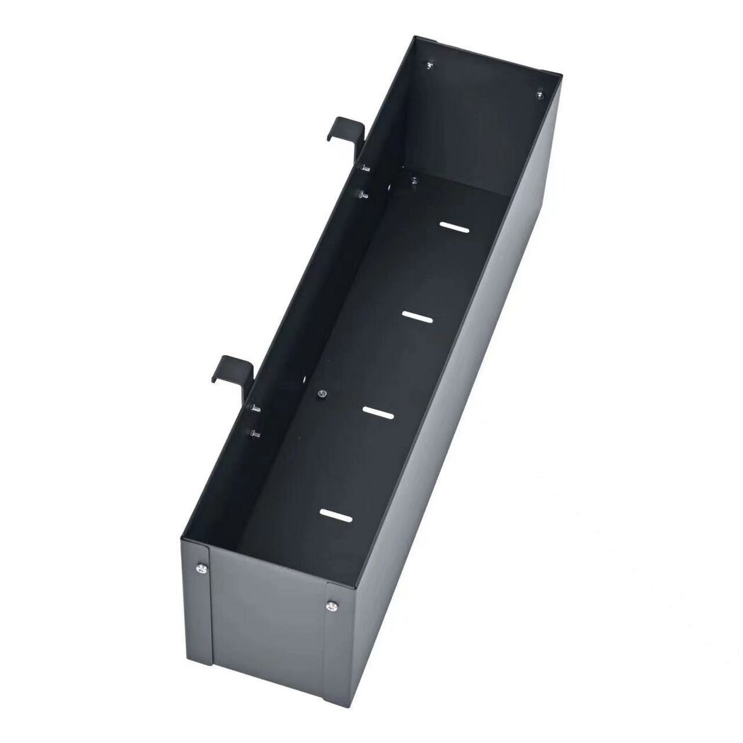 Blumenkasten 'Planum' Metall anthrazit 50 x 12 x 16 cm