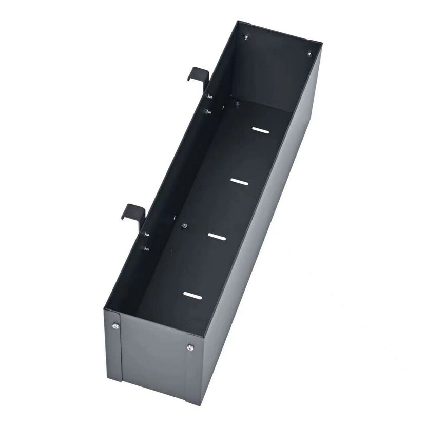 Blumenkasten 'Planum' Metall anthrazit 50 x 12 x 16 cm