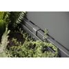 Blumenkasten 'Planum' Metall anthrazit 50 x 12 x 16 cm
