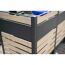 Mülltonnenverkleidung 3er Set Holzoptik