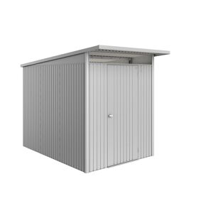 Gerätehaus 'AvantGarde ECO A3' silber-metallic 180 x 300 cm mit Standardtür