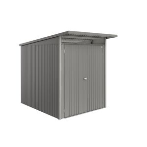 Gerätehaus 'AvantGarde ECO A2' quarzgrau-metallic 180 x 260 cm mit Doppeltür