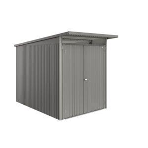Gerätehaus 'AvantGarde ECO A3' quarzgrau-metallic 180 x 300 cm mit Doppeltür