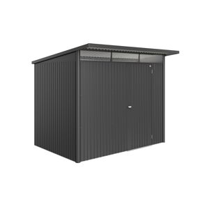 Gerätehaus 'AvantGarde ECO A5' dunkelgrau-metallic 260 x 220 cm mit Standardtür