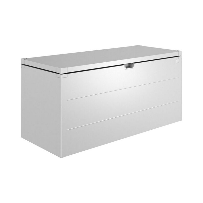 Gartenbox 'StyleBox 170' Stahl silbern 170 x 81 x 70 cm