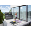 Gartenbox 'StyleBox 170' dunkelgrau-metallic 170 x 70 x 81 cm