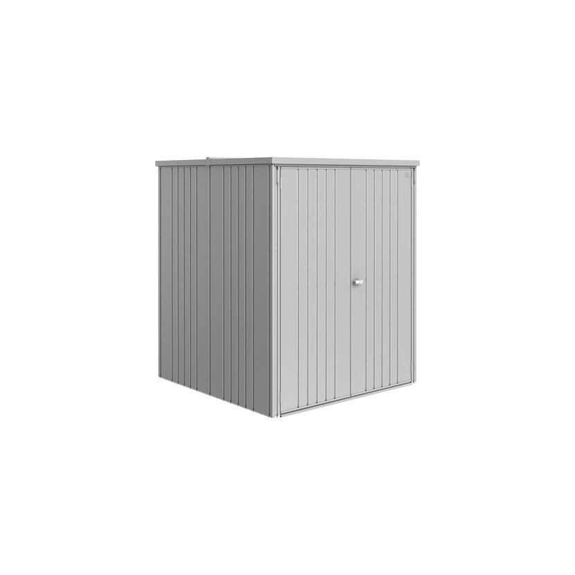 Geräteschrank '150 Large' silber-metallic 156 x 155 x 184 cm