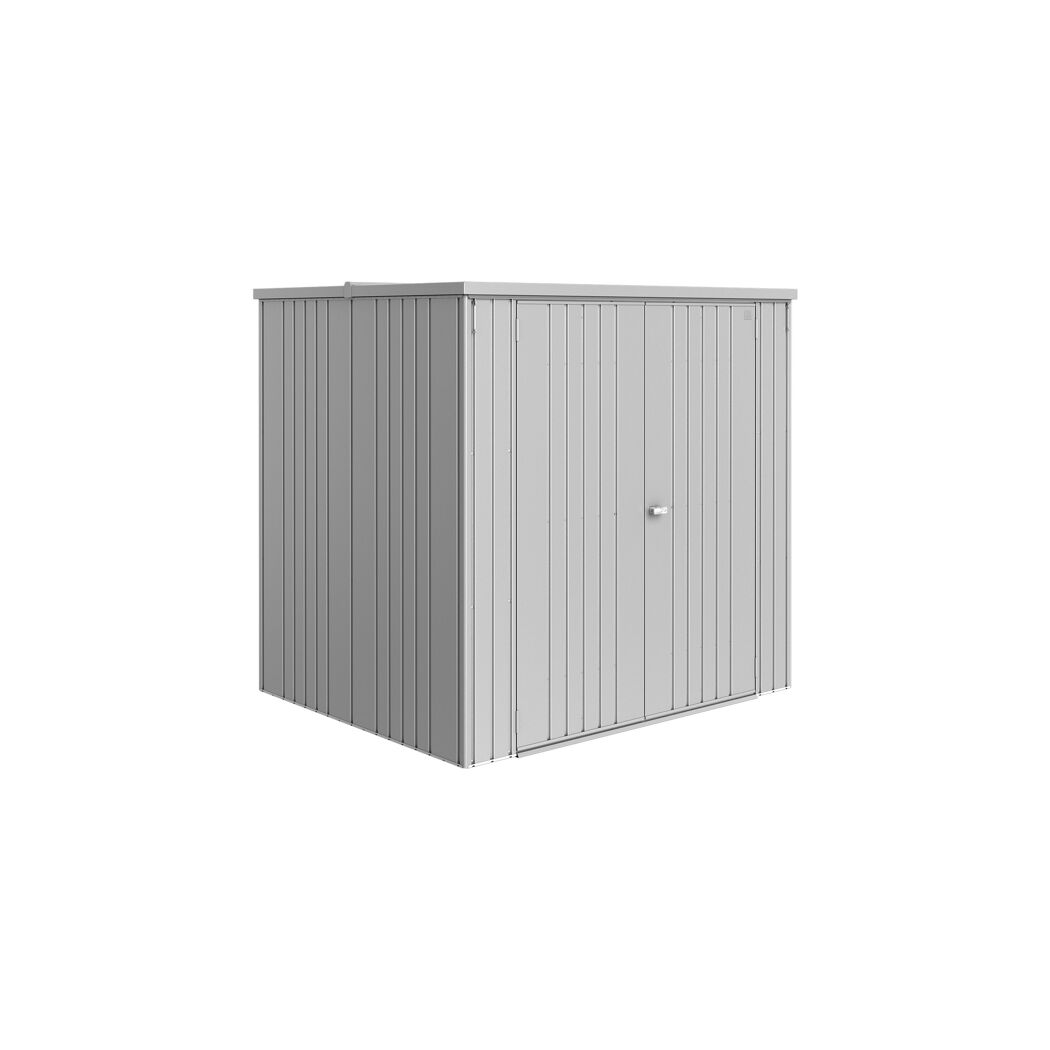 Geräteschrank '190 Large' silber-metallic 192 x 155 x 184 cm