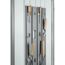 Geräteschrank '230 Large' silber-metallic 228 x 155 x 184 cm