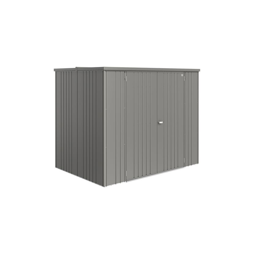 Graues Metall-Geräteschuppen GS 230 large