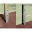 H-Anker für Carports, 9 x 9 cm, 12 Stück