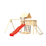 Verkleinertes Bild von Kinderspielturm 'Lotti' naturbelassene nordische Fichte 107 x 291 x 107 cm