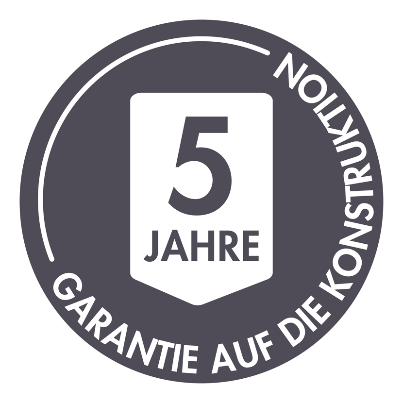 Garantie 5 Jahre