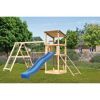 Spielturm 'Anna' naturbelassene nordische Fichte 107 x 270 x 107 cm
