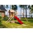 Kinderspielhaus 'Frieda' naturbelassene nordische Fichte 107 x 291 x 107 cm