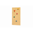 Kletterwand Massivholz natur 75,5 x 152 cm