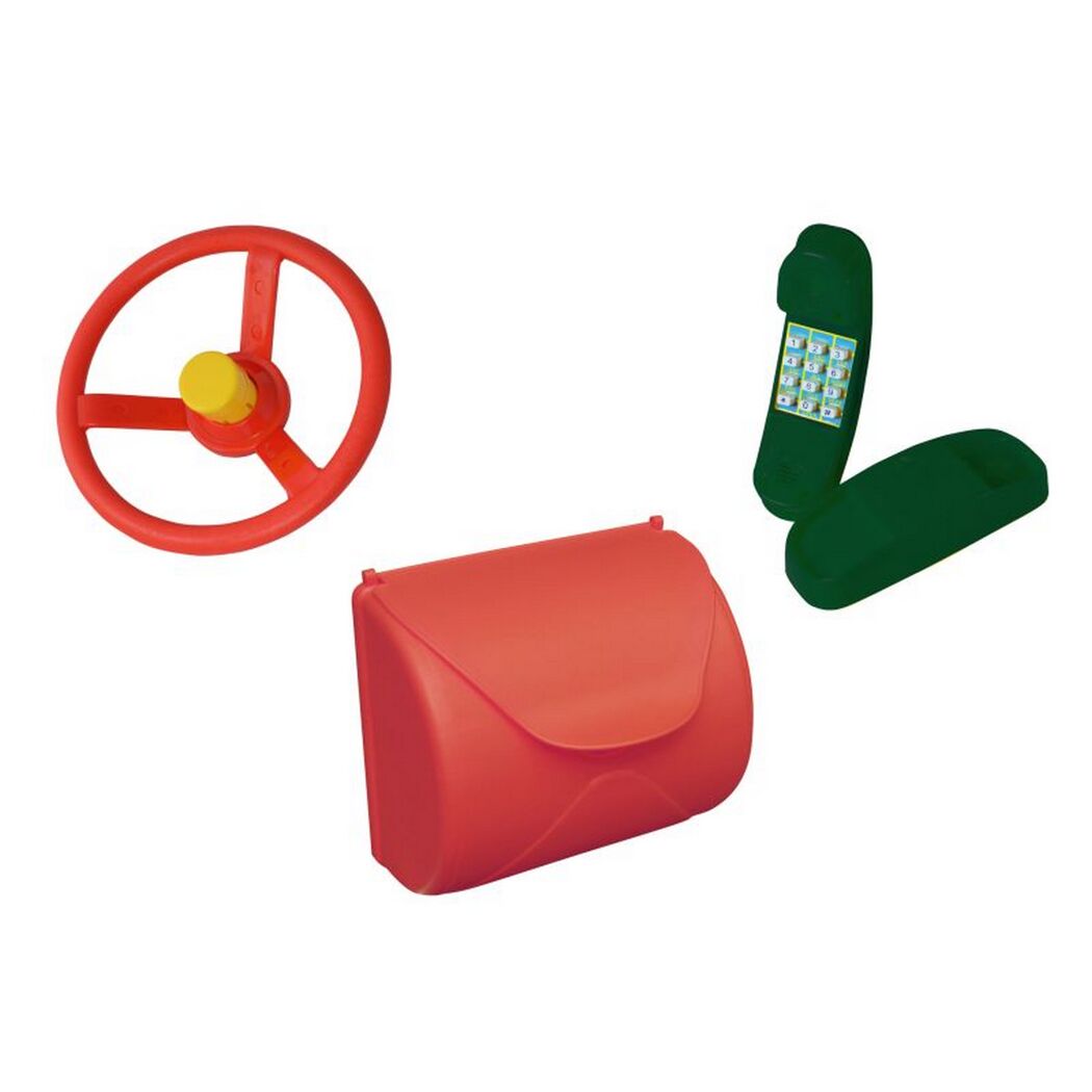 Spielset Kunststoff bunt 3-teilig