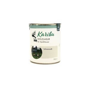 Holzlasur für Spielhäuser schneeweiß 750 ml