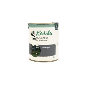 Holzlasur für Spielhäuser silbergrau 750 ml