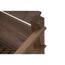 Ecke eines Hochbeets aus Holz