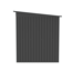 Verkleinertes Bild von Metallgerätehaus 'Multi Shed XL Skylight' anthrazit 256 x 202 x 185 cm
