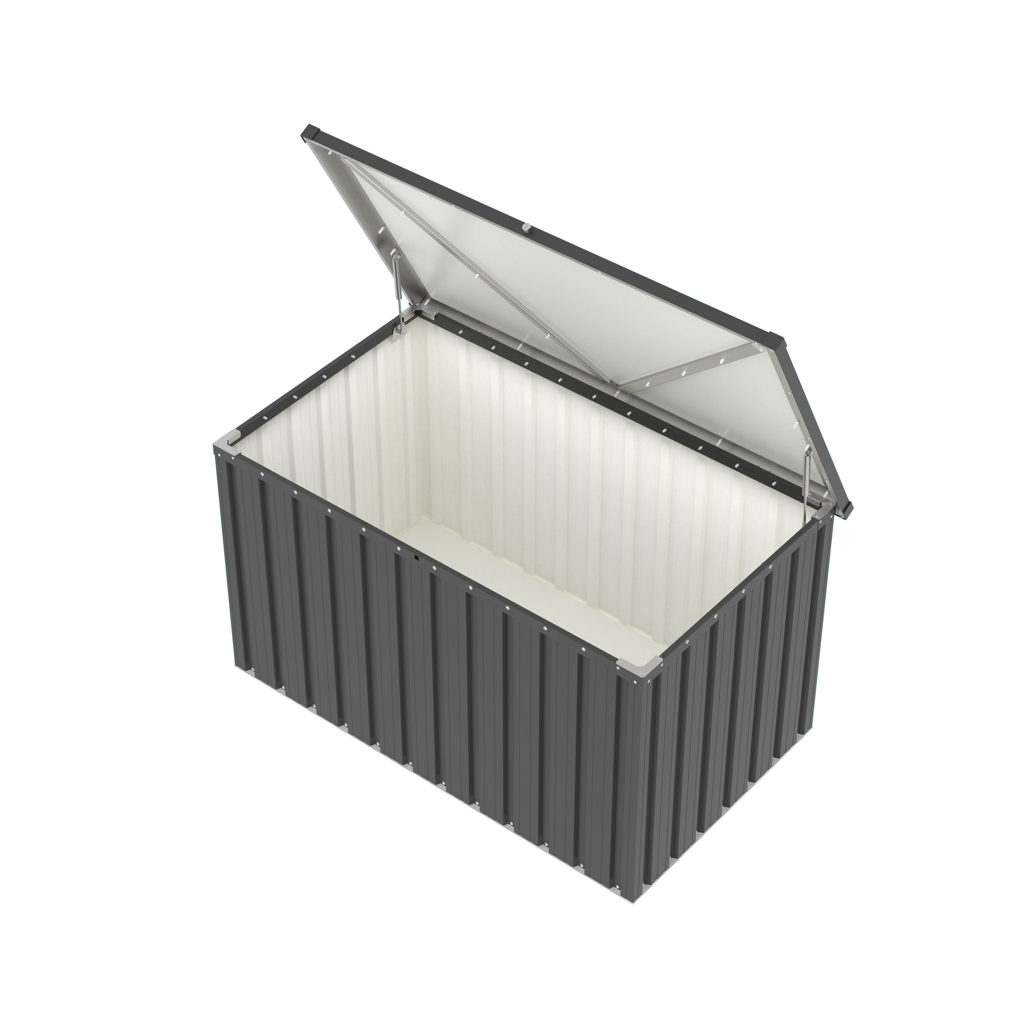 Universalbox 'Store Medium' anthrazit Metall 79,4 x 131,8 x 72,7 cm + product picture