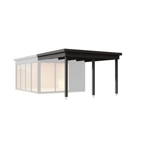 Anbau 'WEKA GH 412' anthrazit 300 x 222,3 x 321,9 cm