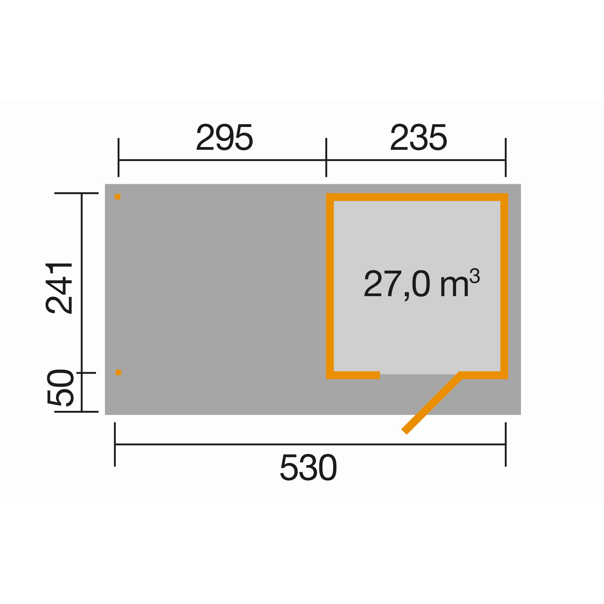 Maße Designh. 172 B Gr. 1