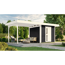 Gartenhaus mit Lounge-Bereich