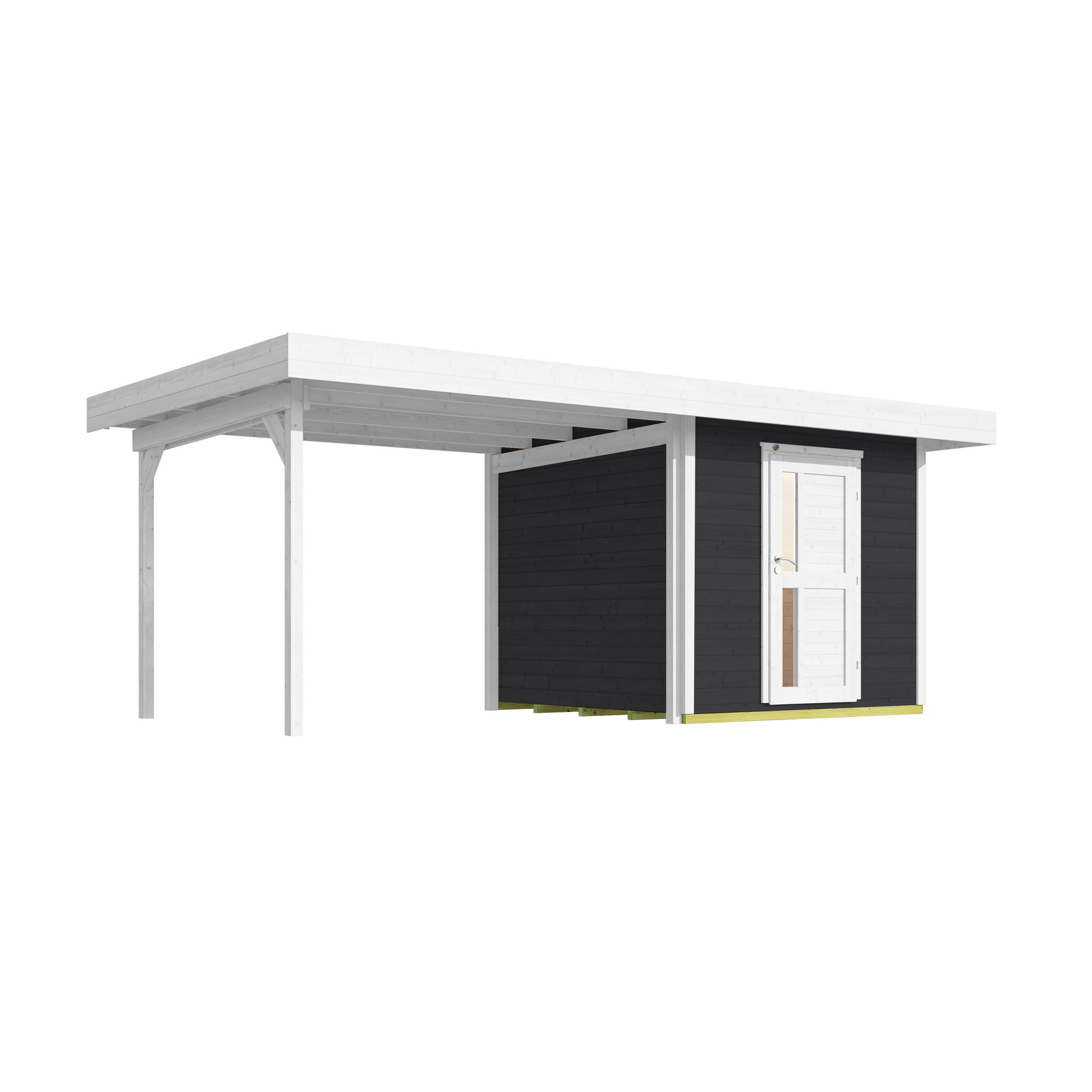 Gartenhaus '172 B Gr.2' anthrazit 530 x x 301 cm