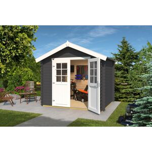 Gartenhaus '209 Gr.1.5' anthrazit 250 x 246 x 200 cm