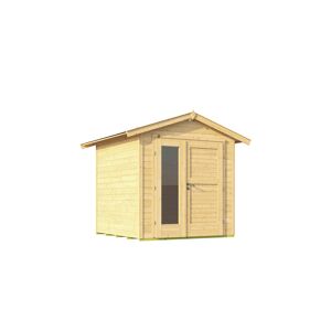 Gartenhaus '224 A' naturfarben 205 x 230 x 209 cm