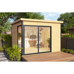 Gartenhaus '412 Gr.1' naturfarben 300 x 239,4 x 300 cm