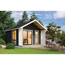 Modernes Gartenhaus mit Terrasse