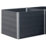 Hochbeet-Anbauelement WPC anthrazit 102 x 100 x 76 cm