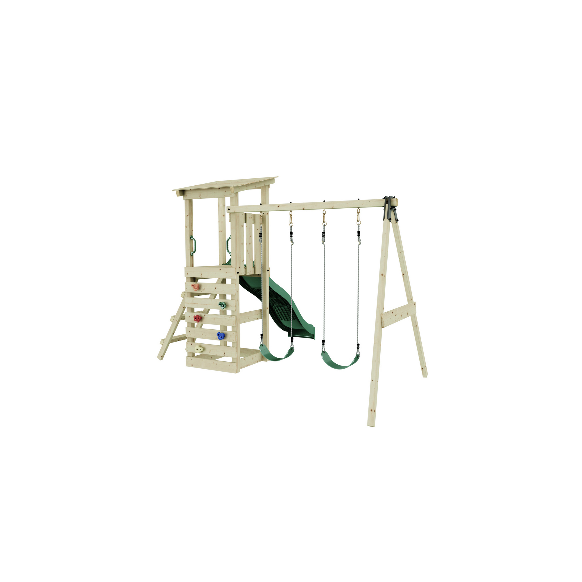 Spielturm 'Neapel' Sockelmaße 322,1 x 119,5 x 228,8 cm + product picture