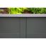 Hochbeet 'Primus XL' anthrazit 200 x 77 x 100 cm