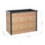 Rechteckiges Hochbeet aus Holz