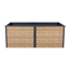 Hochbeet 'Primus-Multi XL ' anthrazit 200 x 77 x 100 cm