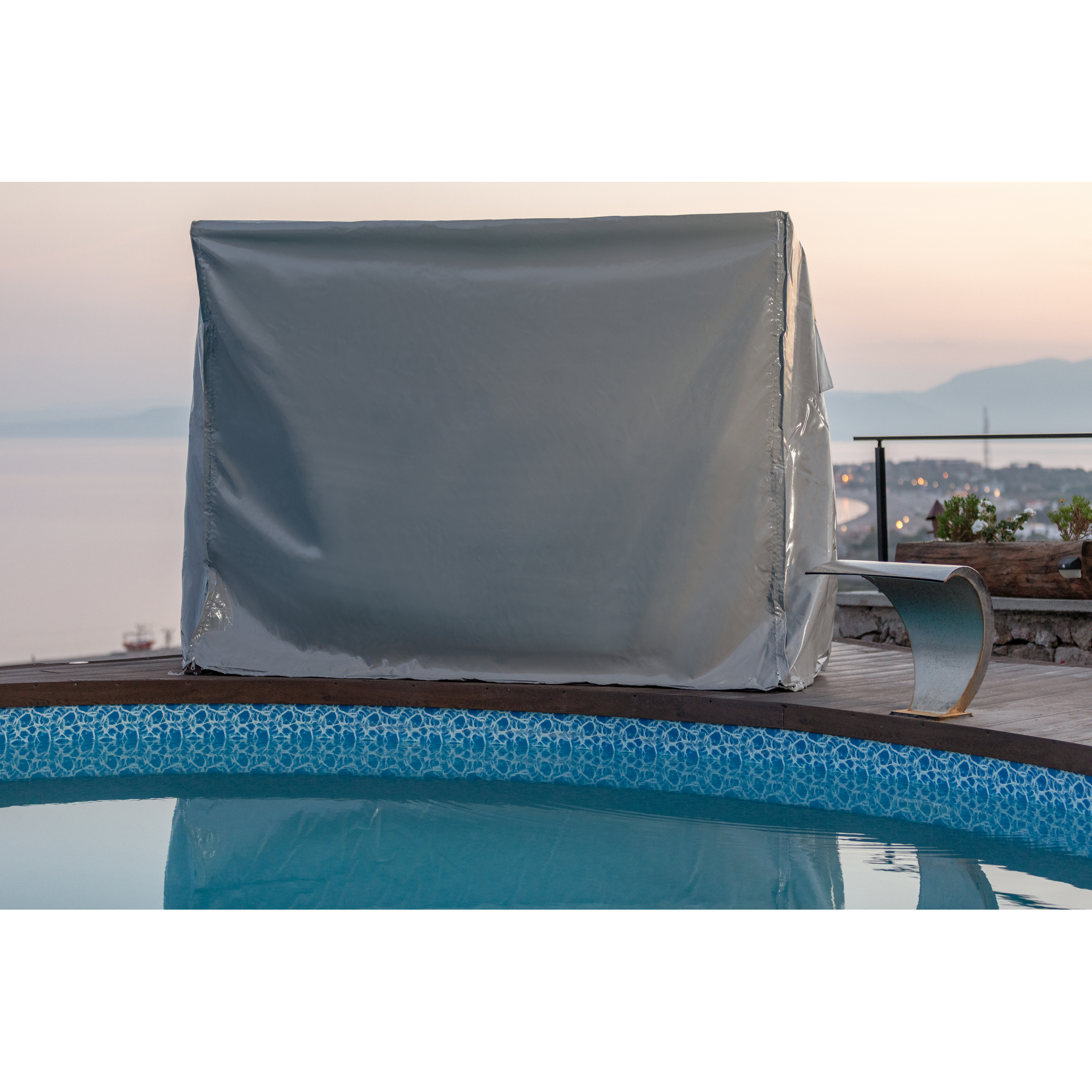 Abdeckung für Hollywoodschaukel wasserabweisend & wetterbeständig 214 x 144 x 197 cm