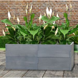 Hochbeet 'Jana' grau 160 x 80 x 60 cm