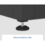 Gartenbox Stahl anthrazit 166 x 87,5 x 72,5 cm