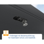 Gartenbox Stahl anthrazit 136 x 67,5 x 72,5 cm