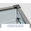 Gartenbox Stahl grau 136 x 67,5 x 72,5 cm