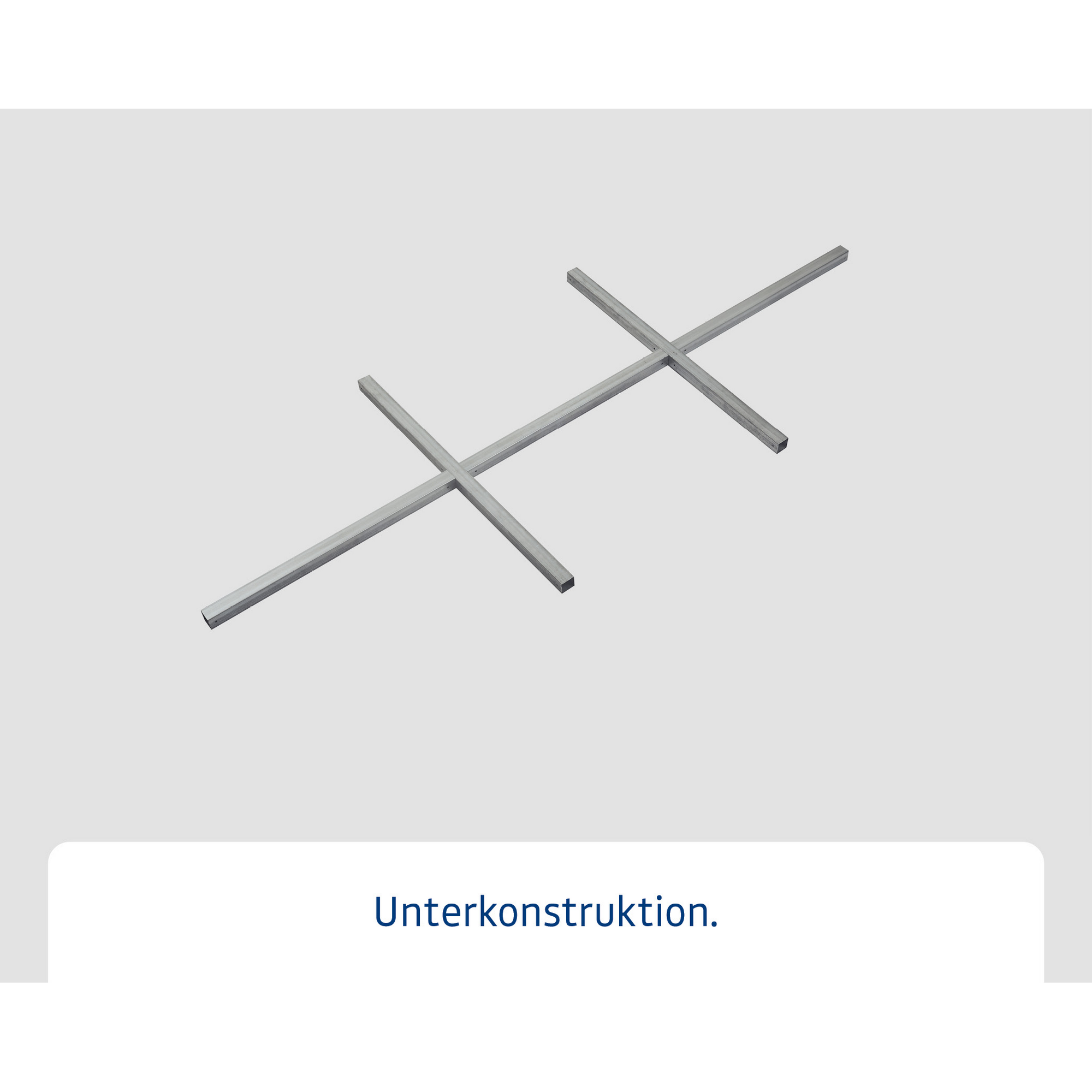 Schraubfundament für Gerätehaus Berry Typ 1, ohne Rahmen + product picture