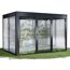 Gewächshaus 'SunGarden Select 3.2' 338 x 233 cm mit 10 mm Doppelstegplatten anthrazit-metallic