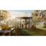 Gewächshaus 'SunGarden Select 3.2' 338 x 233 cm mit 10 mm Doppelstegplatten anthrazit-metallic